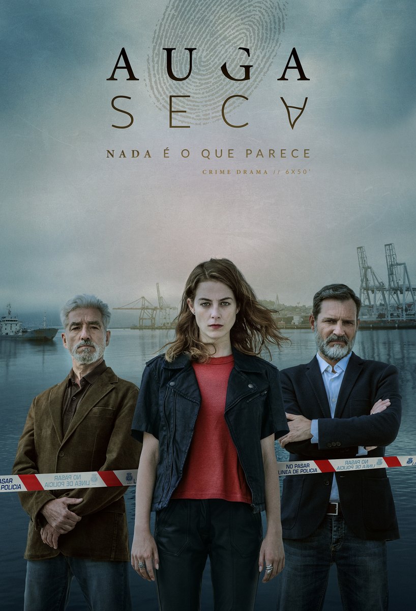 Cartel de Auga Seca
